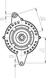 BOSCH F 032 111 477 - Laturi inparts.fi