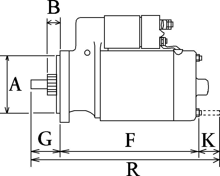 BOSCH F 032 113 509 - Käynnistinmoottori inparts.fi