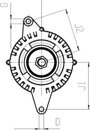 BOSCH F 032 113 884 - Laturi inparts.fi