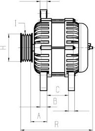 BOSCH F 032 113 884 - Laturi inparts.fi