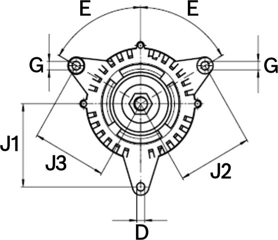 BOSCH F 032 113 295 - Laturi inparts.fi