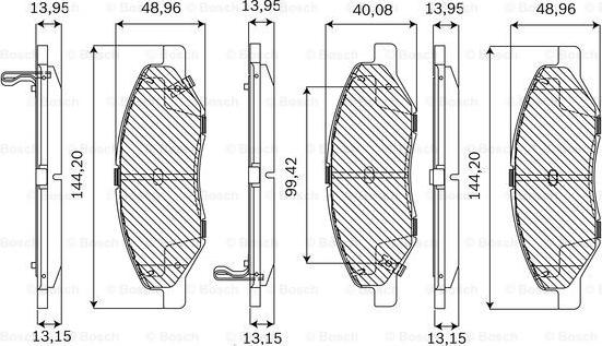 BOSCH F 03A 050 006 - Jarrupala, levyjarru inparts.fi