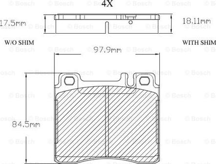 BOSCH F 03A 150 008 - Jarrupala, levyjarru inparts.fi