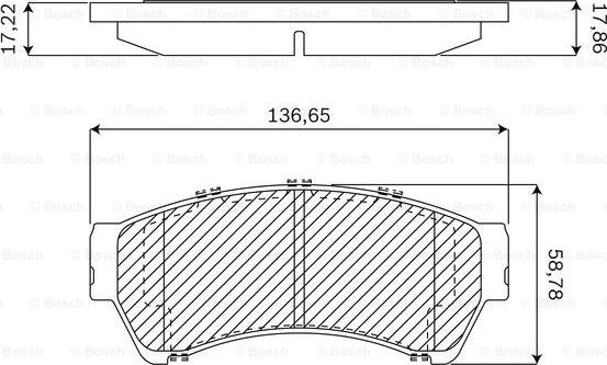 BOSCH F 03B 050 154 - Jarrupala, levyjarru inparts.fi