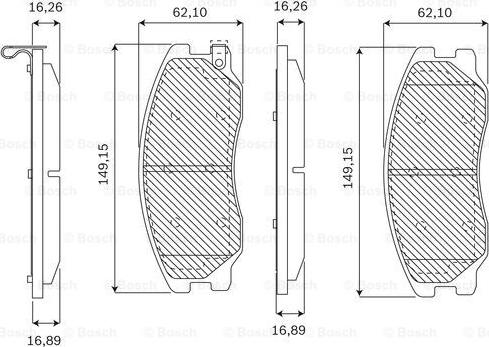 BOSCH F 03B 050 173 - Jarrupala, levyjarru inparts.fi