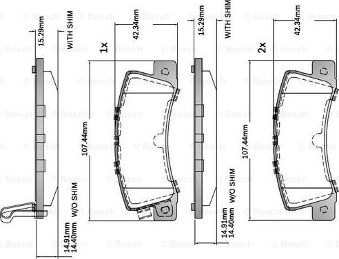 BOSCH F 03B 150 407 - Jarrupala, levyjarru inparts.fi