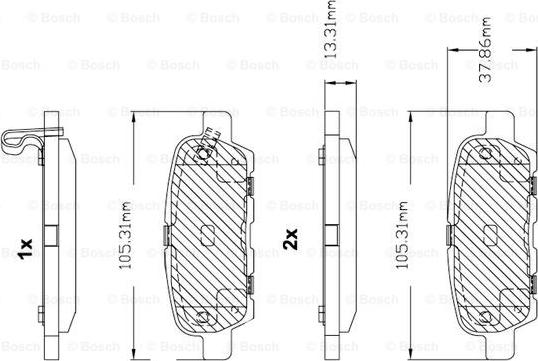 BOSCH F 03B 150 099 - Jarrupala, levyjarru inparts.fi