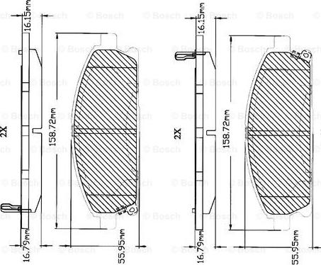 BOSCH F 03B 150 044 - Jarrupala, levyjarru inparts.fi