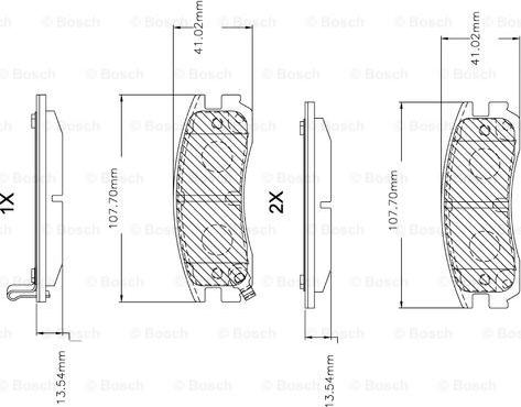 BOSCH F 03B 150 045 - Jarrupala, levyjarru inparts.fi