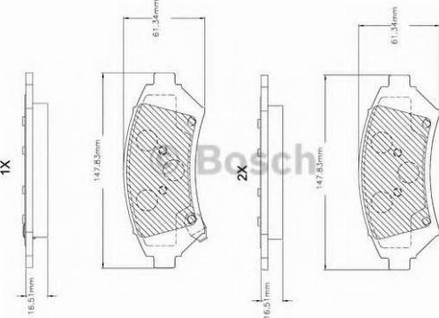 BOSCH F 03B 150 046 - Jarrupala, levyjarru inparts.fi