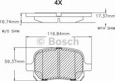 BOSCH F 03B 150 048 - Jarrupala, levyjarru inparts.fi