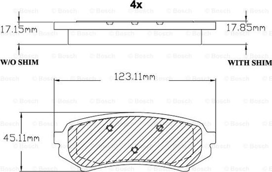 BOSCH F 03B 150 056 - Jarrupala, levyjarru inparts.fi