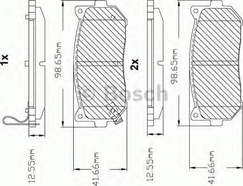 BOSCH F 03B 150 058 - Jarrupala, levyjarru inparts.fi