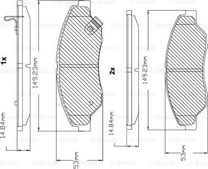 BOSCH F 03B 150 057 - Jarrupala, levyjarru inparts.fi