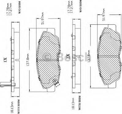 BOSCH F 03B 150 009 - Jarrupala, levyjarru inparts.fi