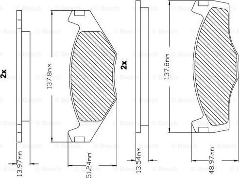 BOSCH F 03B 150 000 - Jarrupala, levyjarru inparts.fi