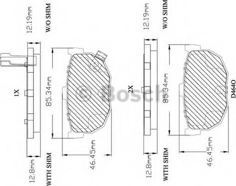 BOSCH F 03B 150 008 - Jarrupala, levyjarru inparts.fi