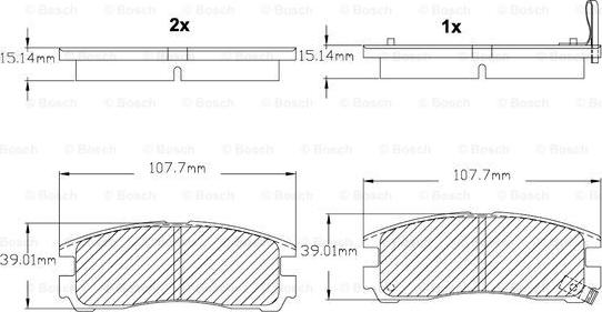 BOSCH F 03B 150 003 - Jarrupala, levyjarru inparts.fi