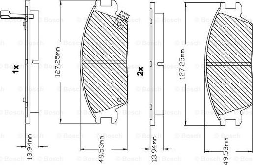 BOSCH F 03B 150 007 - Jarrupala, levyjarru inparts.fi