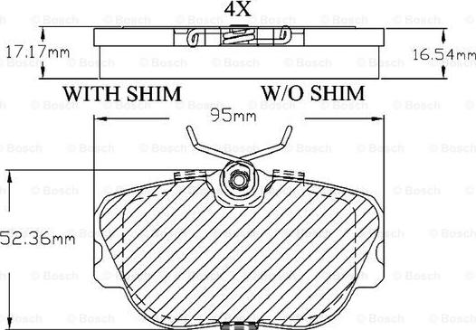 BOSCH F 03B 150 014 - Jarrupala, levyjarru inparts.fi