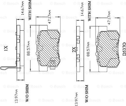 BOSCH F 03B 150 018 - Jarrupala, levyjarru inparts.fi