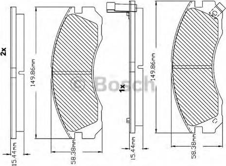 BOSCH F 03B 150 017 - Jarrupala, levyjarru inparts.fi