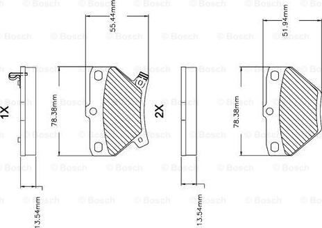 BOSCH F 03B 150 074 - Jarrupala, levyjarru inparts.fi