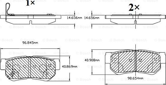 BOSCH F 03B 150 070 - Jarrupala, levyjarru inparts.fi