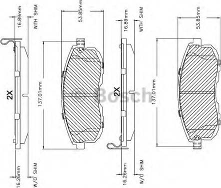 BOSCH F 03B 150 071 - Jarrupala, levyjarru inparts.fi