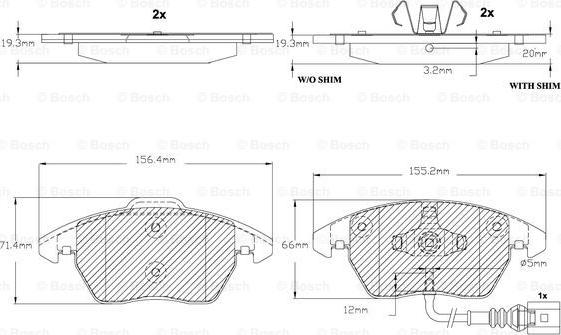 BOSCH F 03B 150 155 - Jarrupala, levyjarru inparts.fi