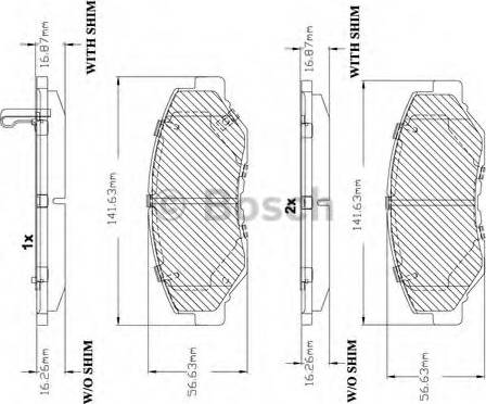 BOSCH F 03B 150 103 - Jarrupala, levyjarru inparts.fi