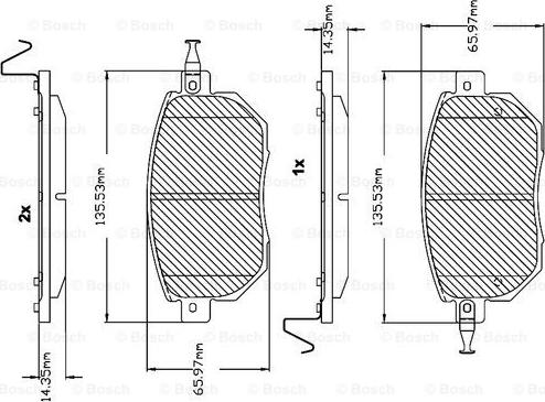 BOSCH F 03B 150 121 - Jarrupala, levyjarru inparts.fi