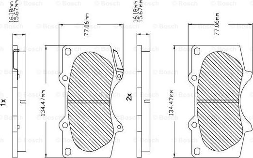 BOSCH F 03B 150 123 - Jarrupala, levyjarru inparts.fi