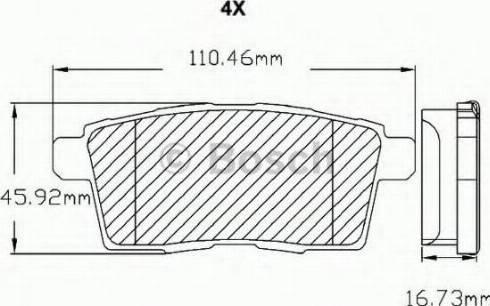 BOSCH F 03B 150 176 - Jarrupala, levyjarru inparts.fi