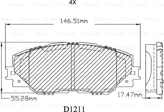 BOSCH F 03B 150 172 - Jarrupala, levyjarru inparts.fi