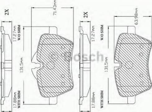 BOSCH F 03B 150 390 - Jarrupala, levyjarru inparts.fi