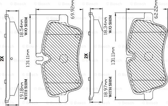 BOSCH F 03B 150 306 - Jarrupala, levyjarru inparts.fi