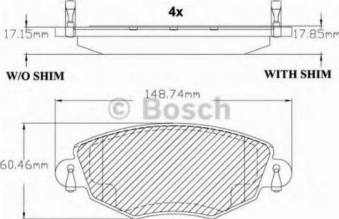 BOSCH F 03B 150 315 - Jarrupala, levyjarru inparts.fi