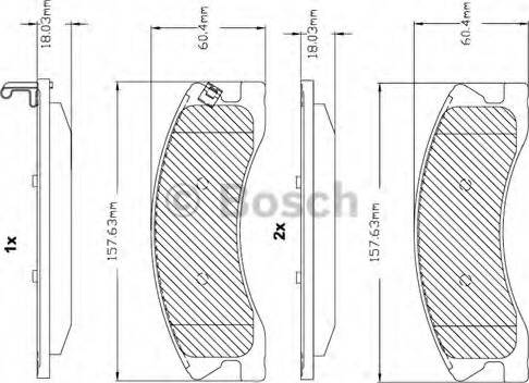 BOSCH F 03B 150 322 - Jarrupala, levyjarru inparts.fi