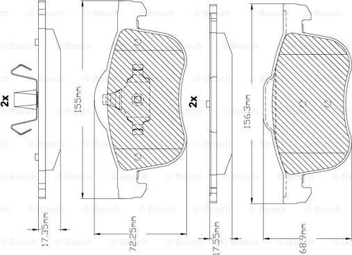 BOSCH F 03B 150 290 - Jarrupala, levyjarru inparts.fi