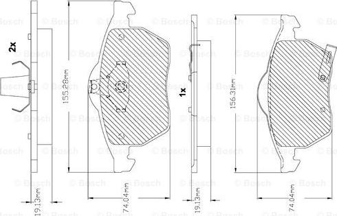 BOSCH F 03B 150 293 - Jarrupala, levyjarru inparts.fi