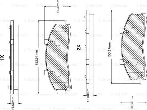 BOSCH F 03B 150 255 - Jarrupala, levyjarru inparts.fi