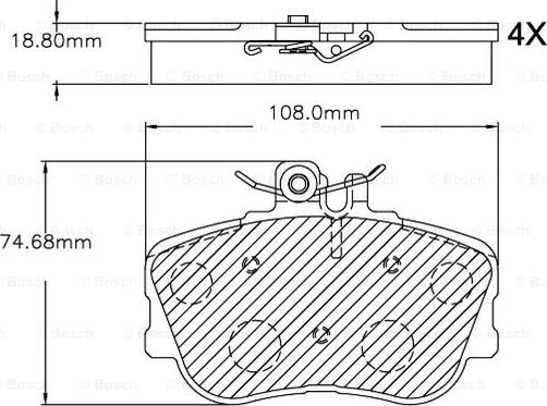 BOSCH F 03B 150 251 - Jarrupala, levyjarru inparts.fi