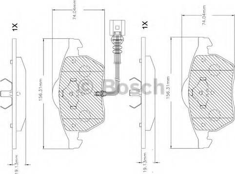 BOSCH F 03B 150 264 - Jarrupala, levyjarru inparts.fi