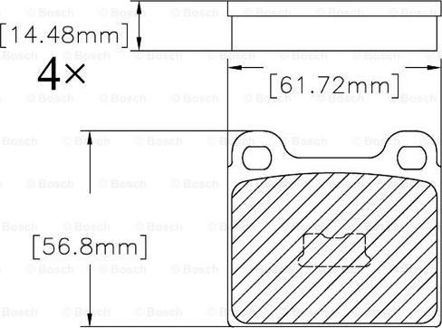 BOSCH F 03B 150 206 - Jarrupala, levyjarru inparts.fi