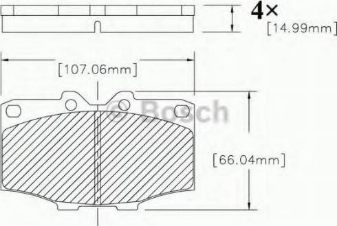 BOSCH F 03B 150 207 - Jarrupala, levyjarru inparts.fi