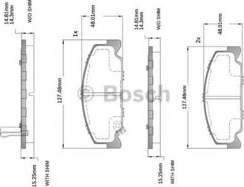 BOSCH F 03B 150 214 - Jarrupala, levyjarru inparts.fi