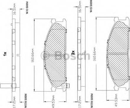 BOSCH F 03B 150 216 - Jarrupala, levyjarru inparts.fi