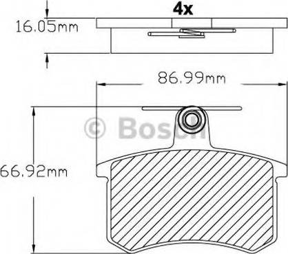 BOSCH F 03B 150 211 - Jarrupala, levyjarru inparts.fi