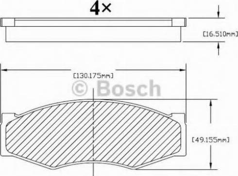 BOSCH F 03B 150 213 - Jarrupala, levyjarru inparts.fi